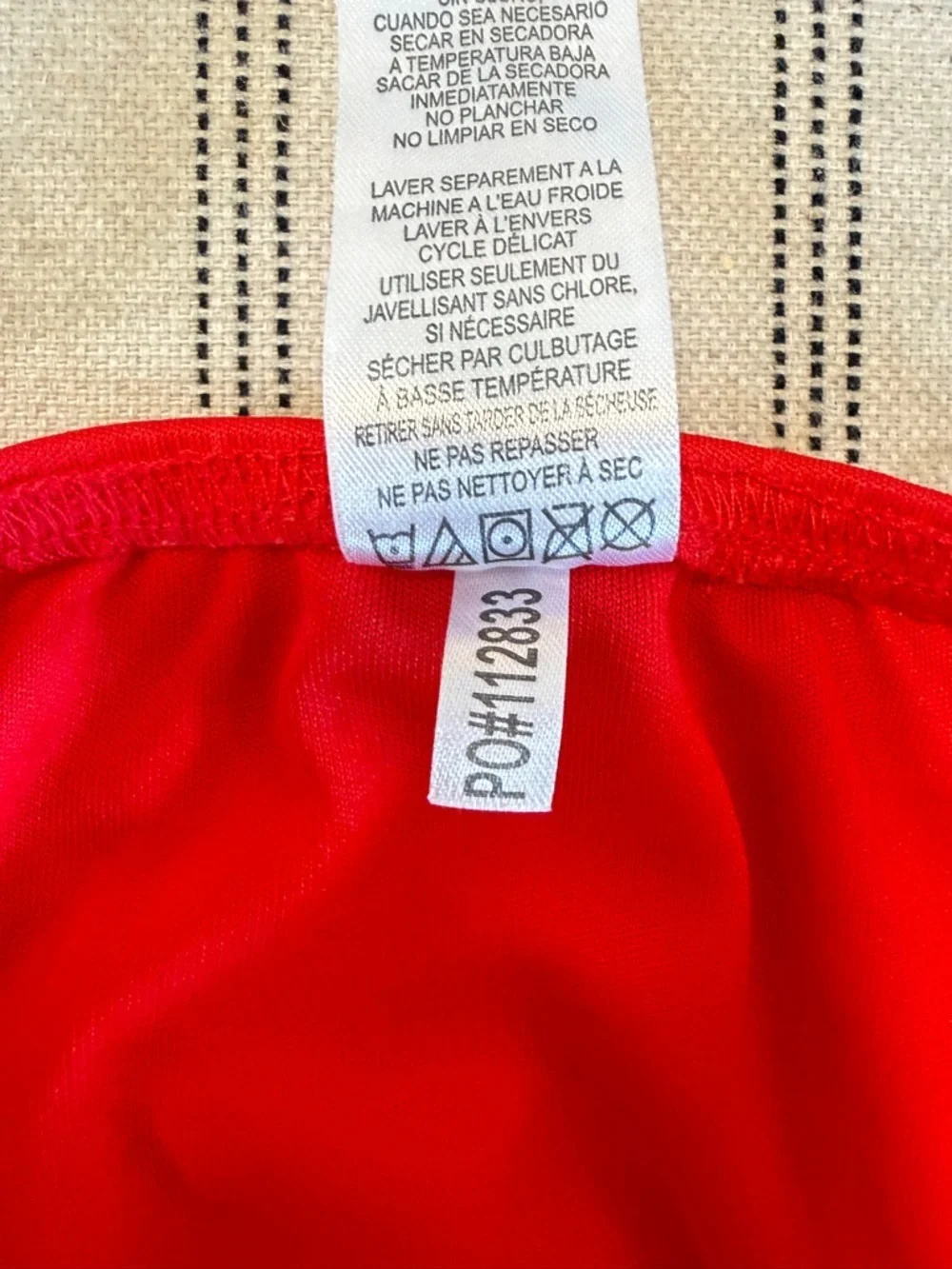 Red Baby Bloomer Diaper Cover